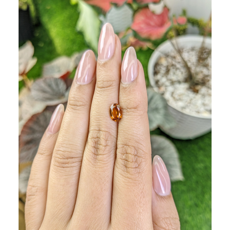 1.36 Ct. Hessonite Garnet from Madagascar