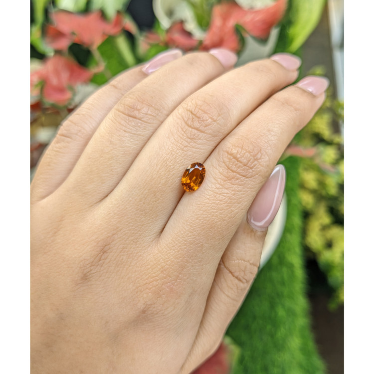 1.36 Ct. Hessonite Garnet from Madagascar