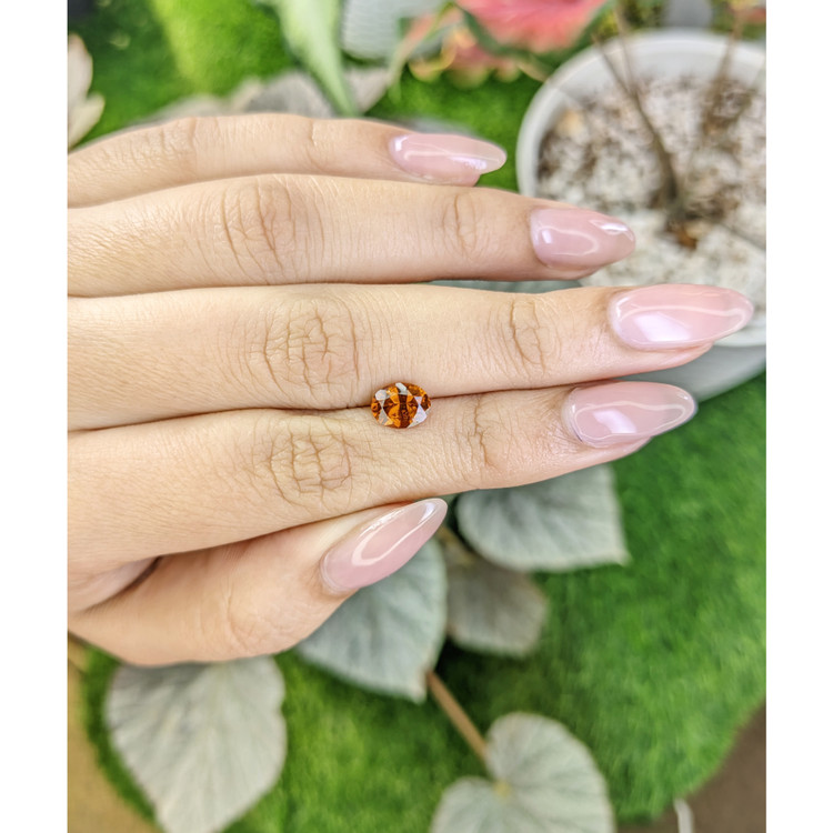 1.27 Ct. Hessonite Garnet from Madagascar