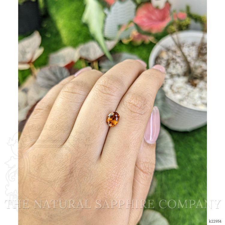 1.27 Ct. Hessonite Garnet from Madagascar