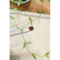 3.18 Ct. Orangish Red Spinel from Burma (Myanmar) Life Style