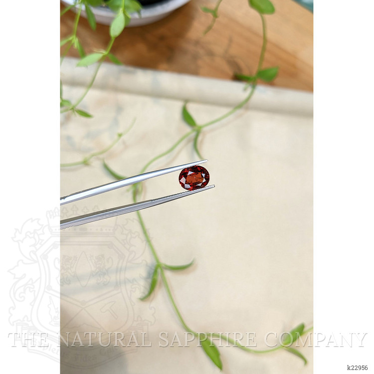 3.18 Ct. Orangish Red Spinel from Burma (Myanmar)