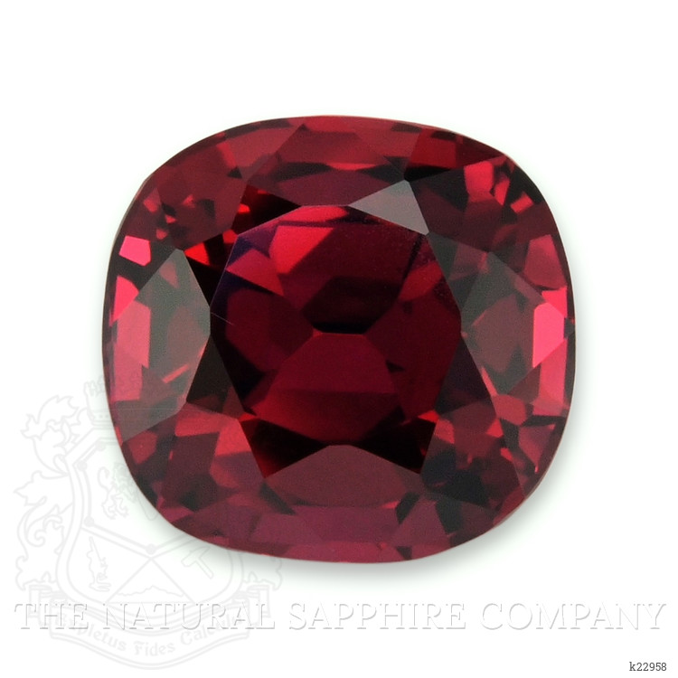 1.78 Ct. Red Spinel from Burma (Myanmar)