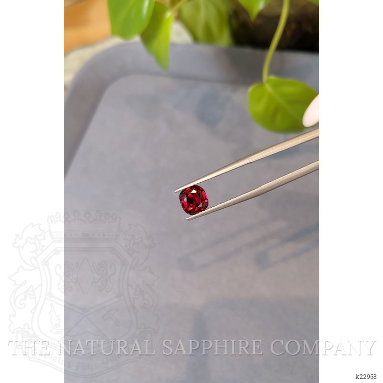 1.78 Ct. Red Spinel from Burma (Myanmar)