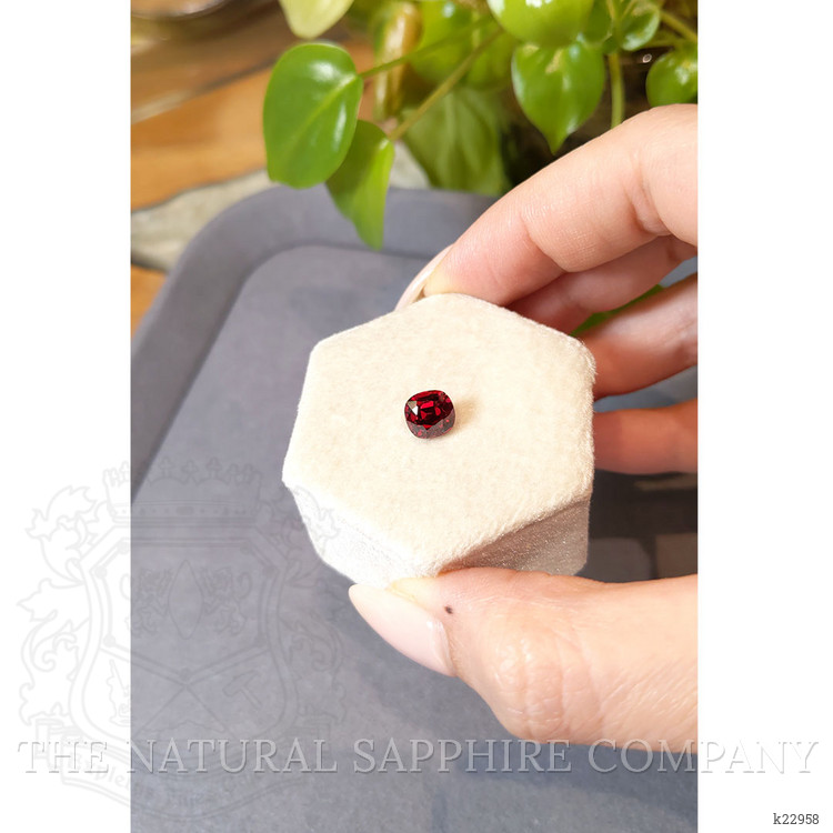 1.78 Ct. Red Spinel from Burma (Myanmar)