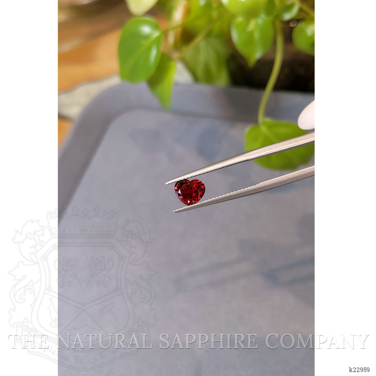 1.57 Ct. Red Spinel from Burma (Myanmar)