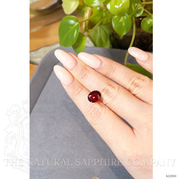 2.97 Ct. Red Spinel from Burma (Myanmar)