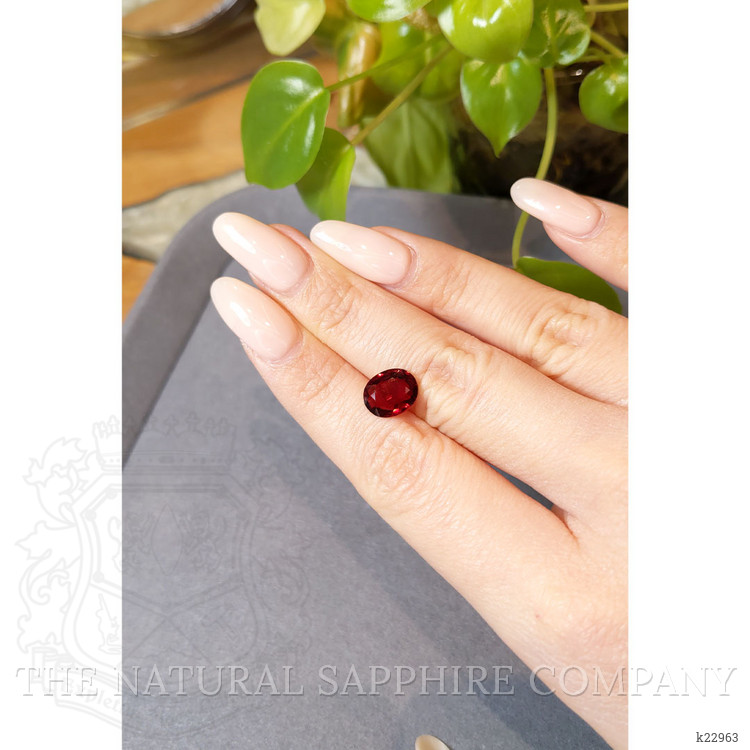 2.97 Ct. Red Spinel from Burma (Myanmar)
