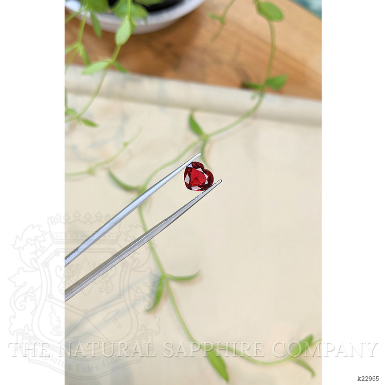 3.35 Ct. Red Spinel from Burma (Myanmar)