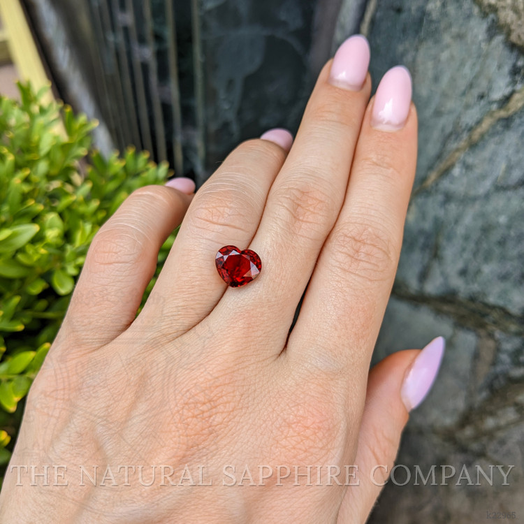 3.35 Ct. Red Spinel from Burma (Myanmar)