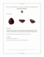 2.80 Ct. Spinel from Burma (Myanmar) Appraisal