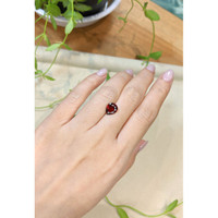 2.80 Ct. Orangish Red Spinel from Burma (Myanmar) Life Style