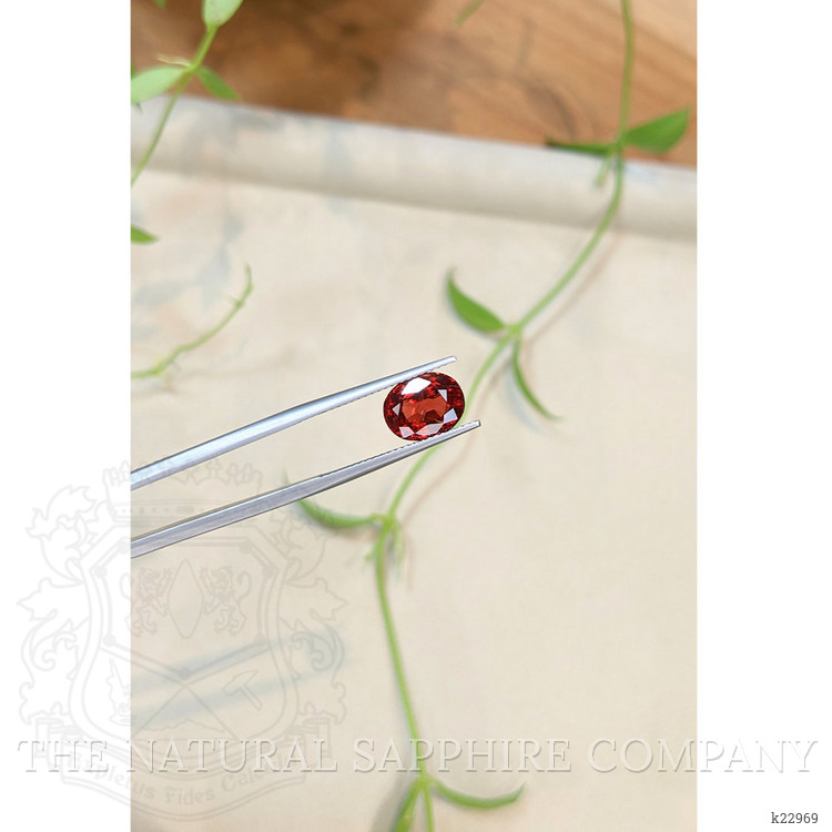 3.10 Ct. Red Spinel from Burma (Myanmar)