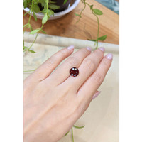 3.95 Ct. Red Spinel from Burma (Myanmar) Life Style
