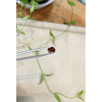 2.43 Ct. Orangish Red Spinel from Burma (Myanmar) Life Style