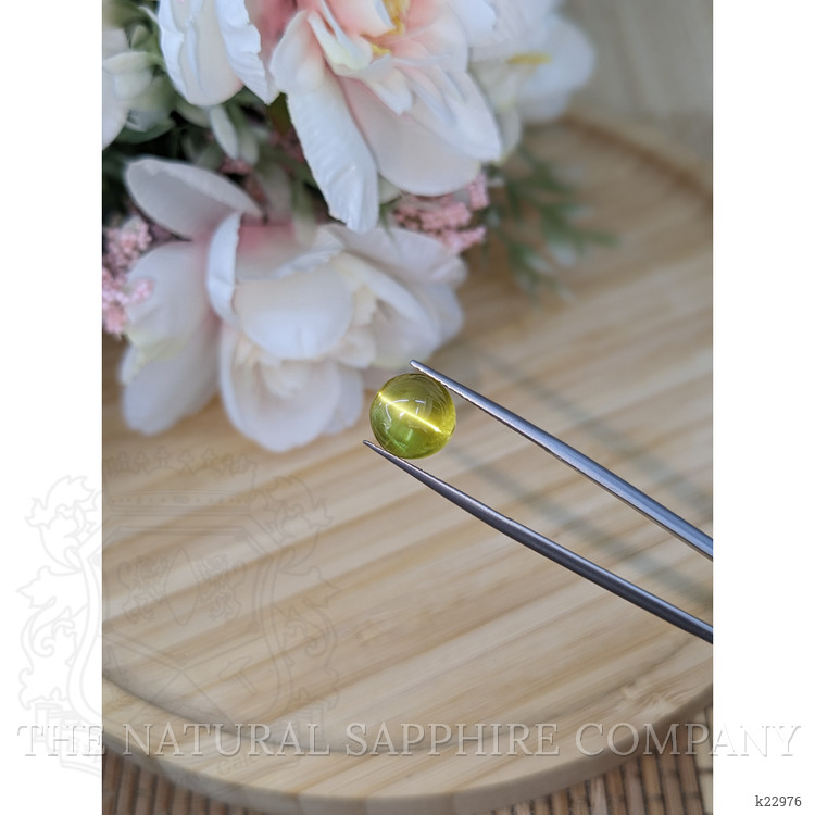 8.26 Ct. Cabochon Chrysoberyl from Ceylon (Sri Lanka)