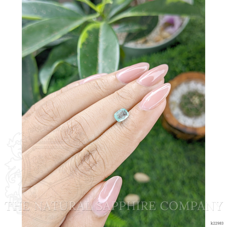 0.62 Ct. Greenish Blue Grandidierite from Madagascar