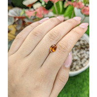 1.48 Ct. Hessonite Garnet from Madagascar Life Style