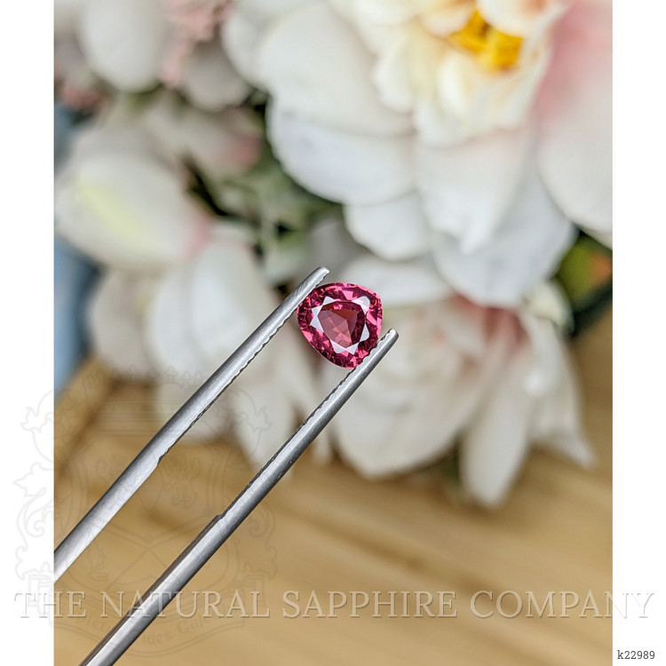 1.23 Ct. Rhodolite Garnet from Ceylon (Sri Lanka)