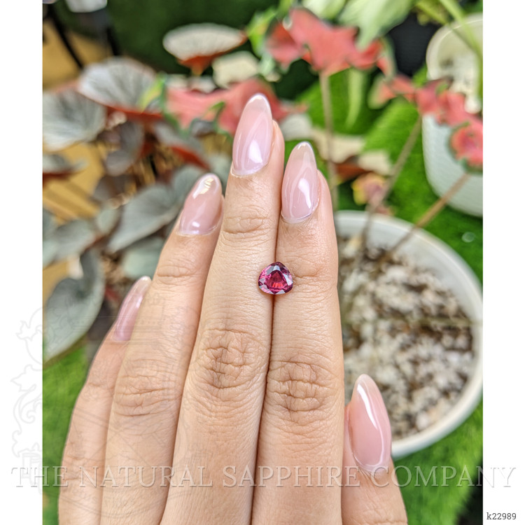 1.23 Ct. Rhodolite Garnet from Ceylon (Sri Lanka)