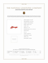 11.80 Ct. Coral Crystal from China Scan Report