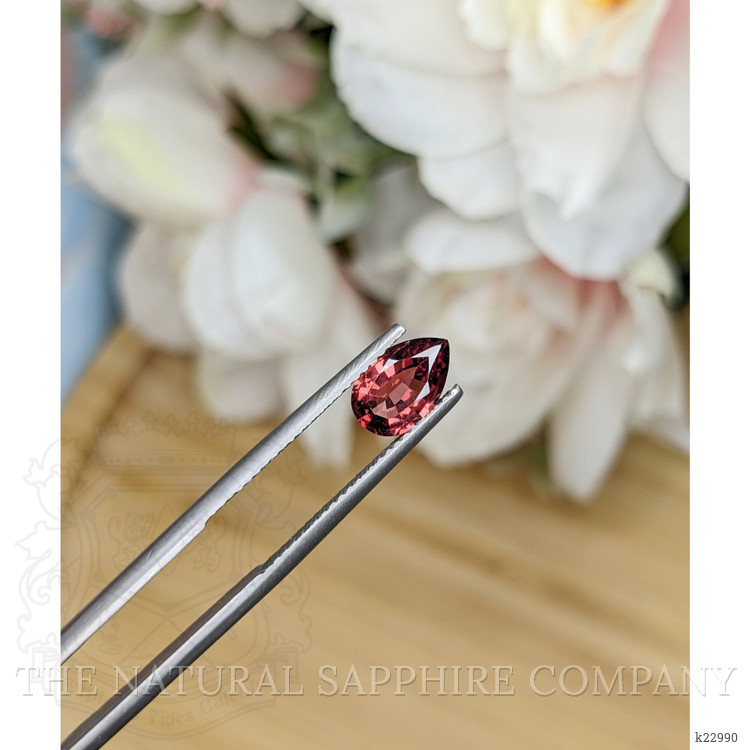 1.24 Ct. Rhodolite Garnet from Ceylon (Sri Lanka)