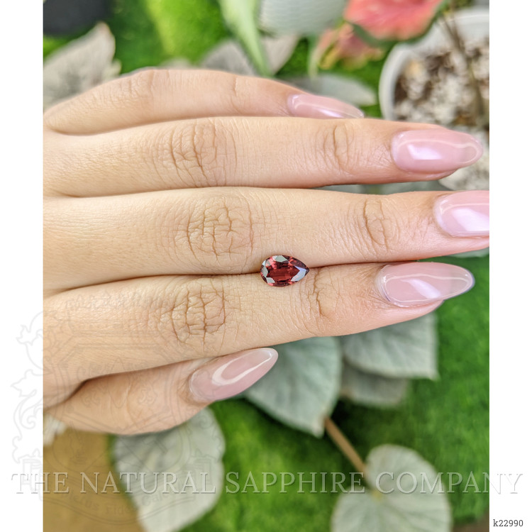 1.24 Ct. Rhodolite Garnet from Ceylon (Sri Lanka)