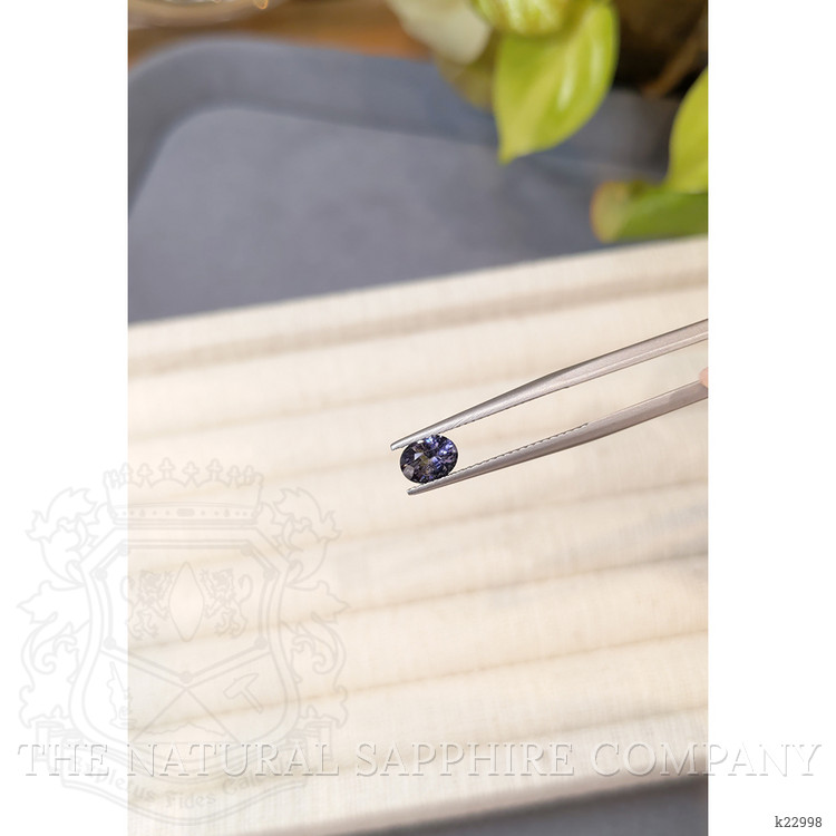 0.69 Ct. Greyish Blue Spinel from Ceylon (Sri Lanka)