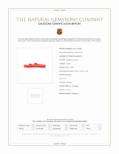 12.50 Ct. Coral Crystal from China Scan Report