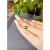 3.01 Ct. Tsavorite Garnet from Tanzania Life Style