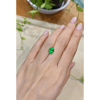 2.67 Ct. Tsavorite Garnet from Tanzania Life Style