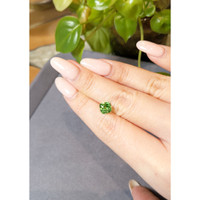 1.84 Ct. Tsavorite Garnet from Tanzania Life Style