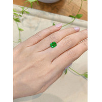 2.02 Ct. Tsavorite Garnet from Tanzania Life Style