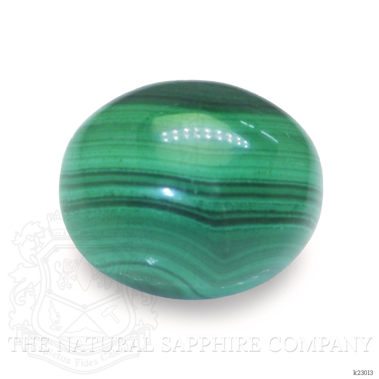 5.35 Ct. Cabochon Malachite from Madagascar