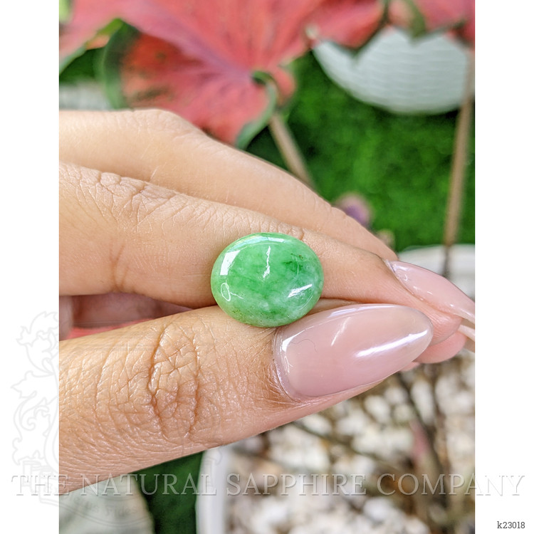 5.66 Ct. Cabochon Jade from Burma (Myanmar)