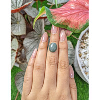 6.39 Ct. Cabochon Jade from Burma (Myanmar) Life Style