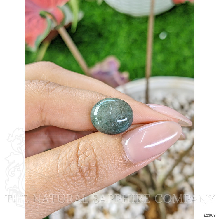 6.39 Ct. Cabochon Jade from Burma (Myanmar)