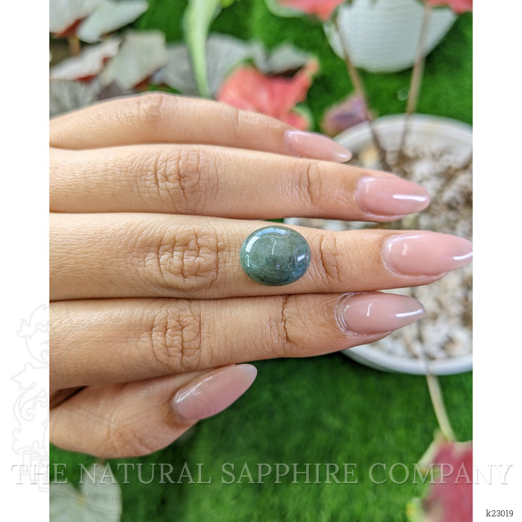 6.39 Ct. Cabochon Jade from Burma (Myanmar)