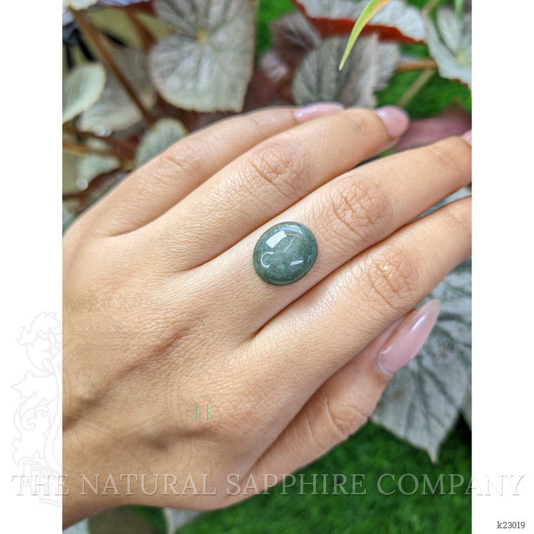 6.39 Ct. Cabochon Jade from Burma (Myanmar)