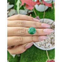 6.53 Ct. Cabochon Jade from Burma (Myanmar) Life Style