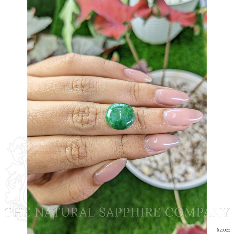 6.53 Ct. Cabochon Jade from Burma (Myanmar)