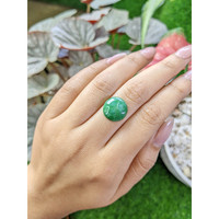 6.53 Ct. Cabochon Jade from Burma (Myanmar) Life Style
