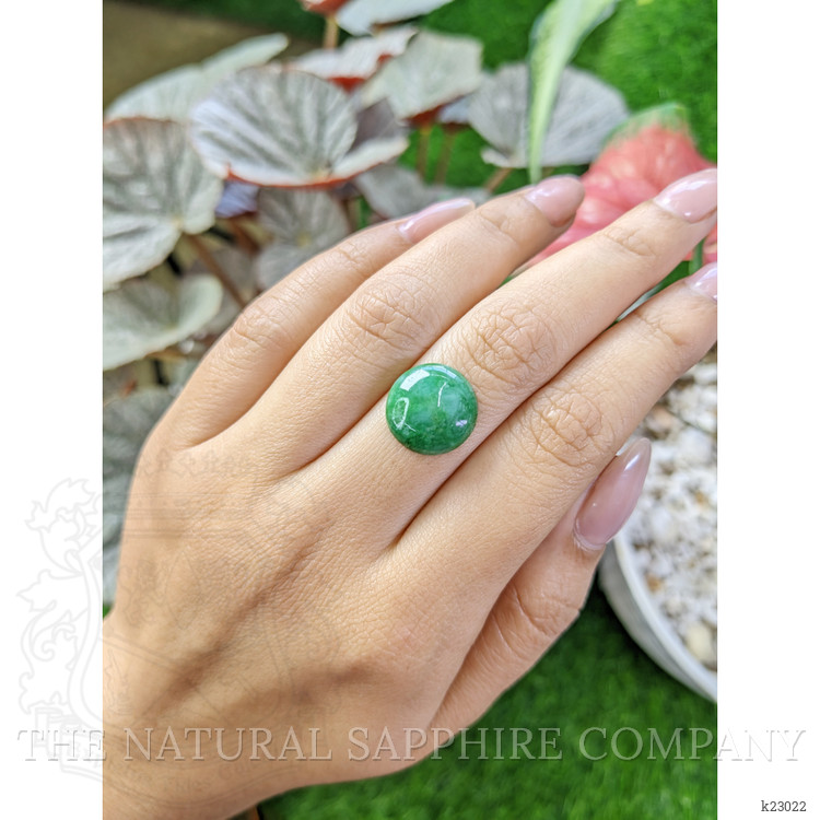 6.53 Ct. Cabochon Jade from Burma (Myanmar)