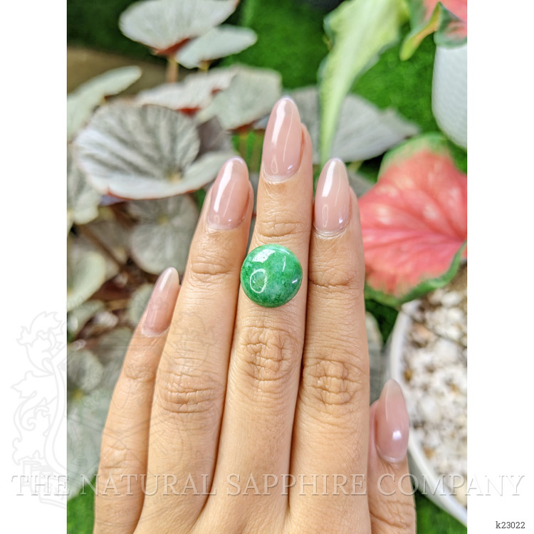 6.53 Ct. Cabochon Jade from Burma (Myanmar)