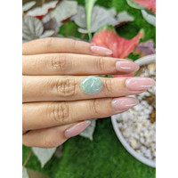 5.88 Ct. Cabochon Jade from Burma (Myanmar) Life Style