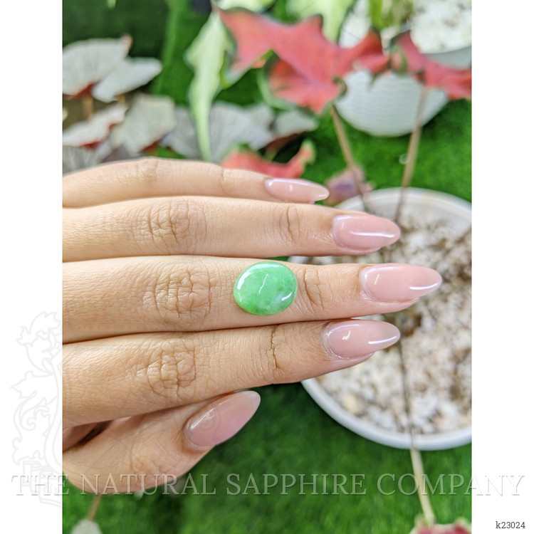 5.20 Ct. Cabochon Jade from Burma (Myanmar)