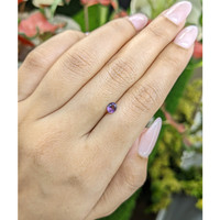 0.35 Ct. Pinkish Purple Spinel from Ceylon (Sri Lanka) Life Style