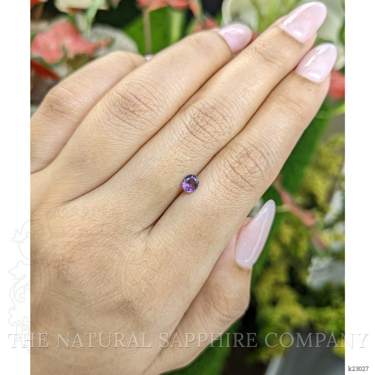 0.35 Ct. Pinkish Purple Spinel from Ceylon (Sri Lanka)