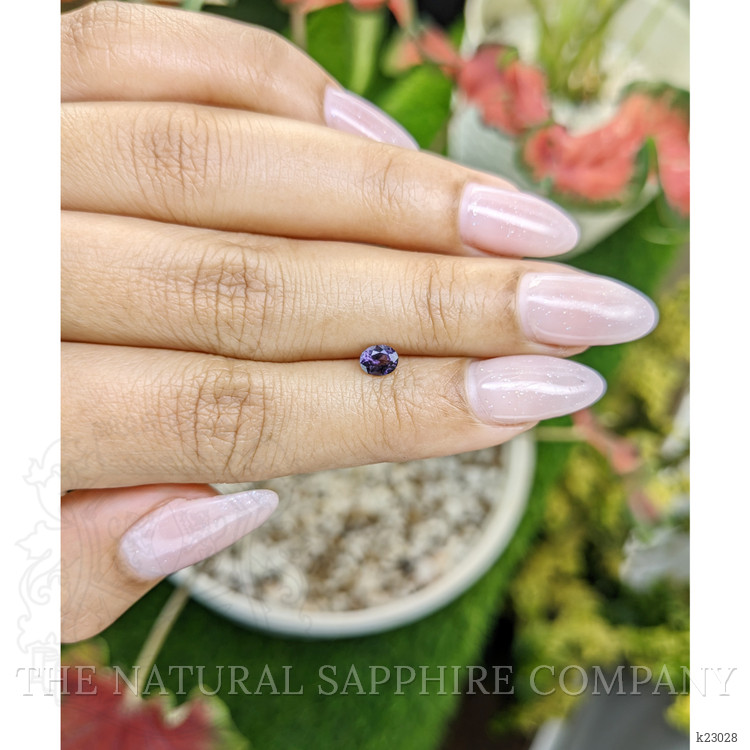 0.36 Ct. Purple Spinel from Ceylon (Sri Lanka)