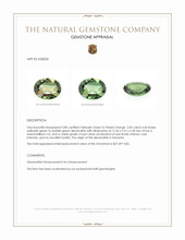 5.05 Ct. Alexandrite from Tanzania Appraisal